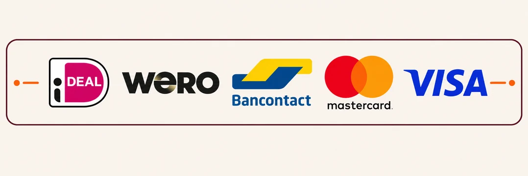 iDEAL, Wero, Bancontact, Mastercard en Visa